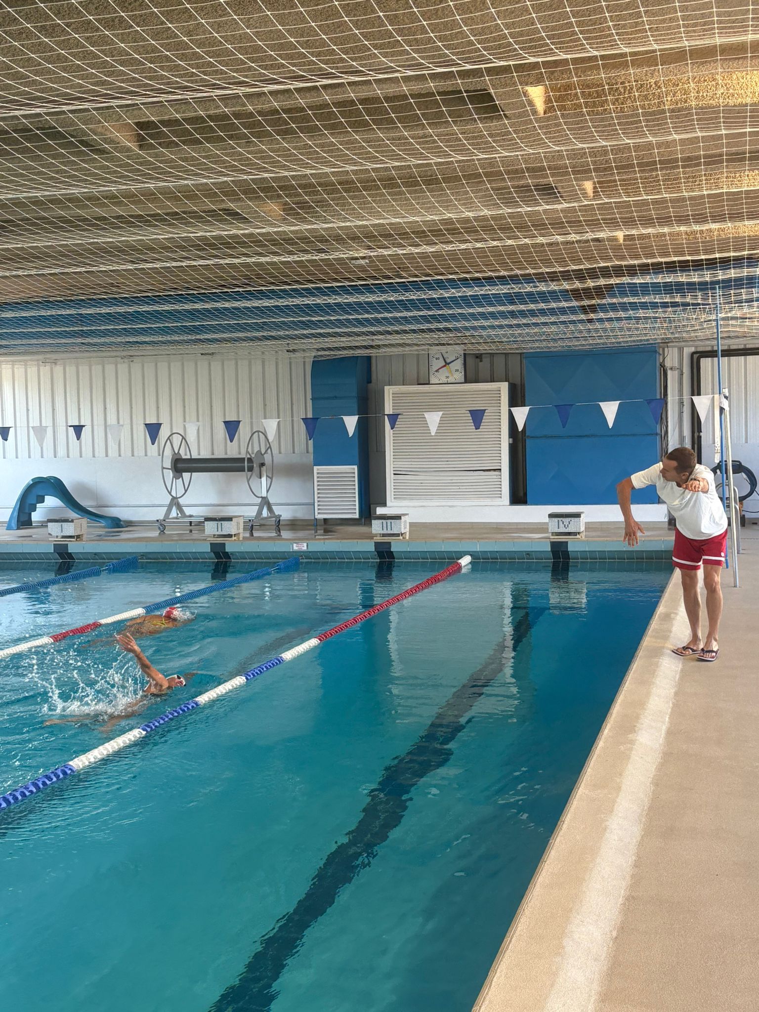 Cours en piscine publique